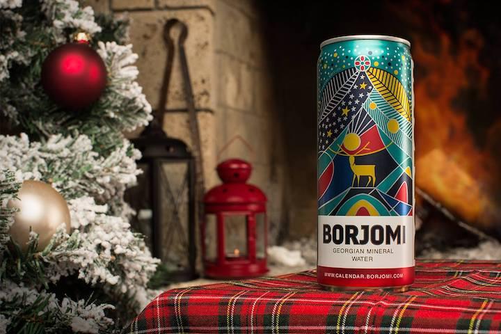 Borjomi впервые запускает праздничную серию упаковки