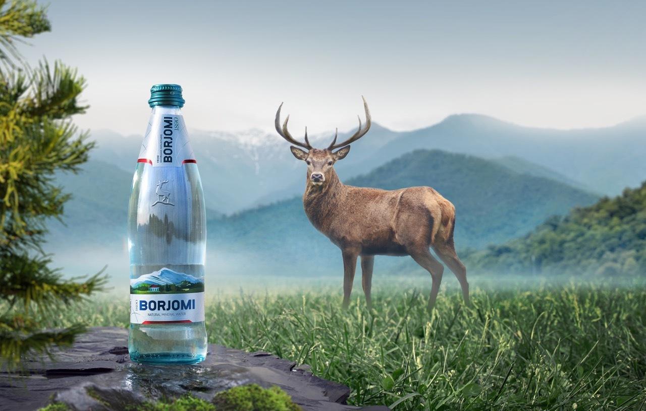 "Apă vie, legendă georgiană" - Apa minerală "Borjomi" lansează o nouă campanie globală.