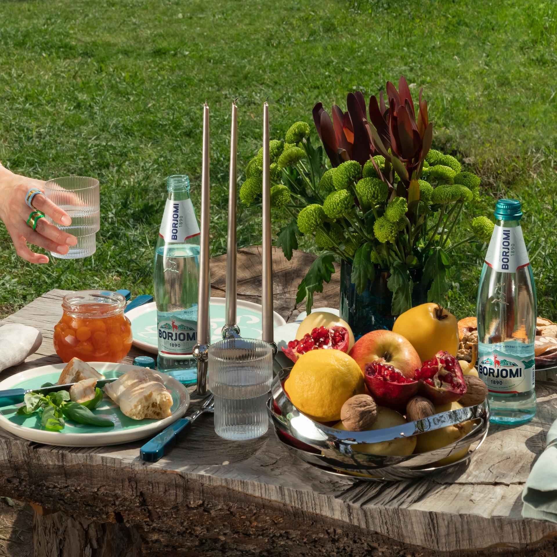 Borjomi va taom uyg'unligi