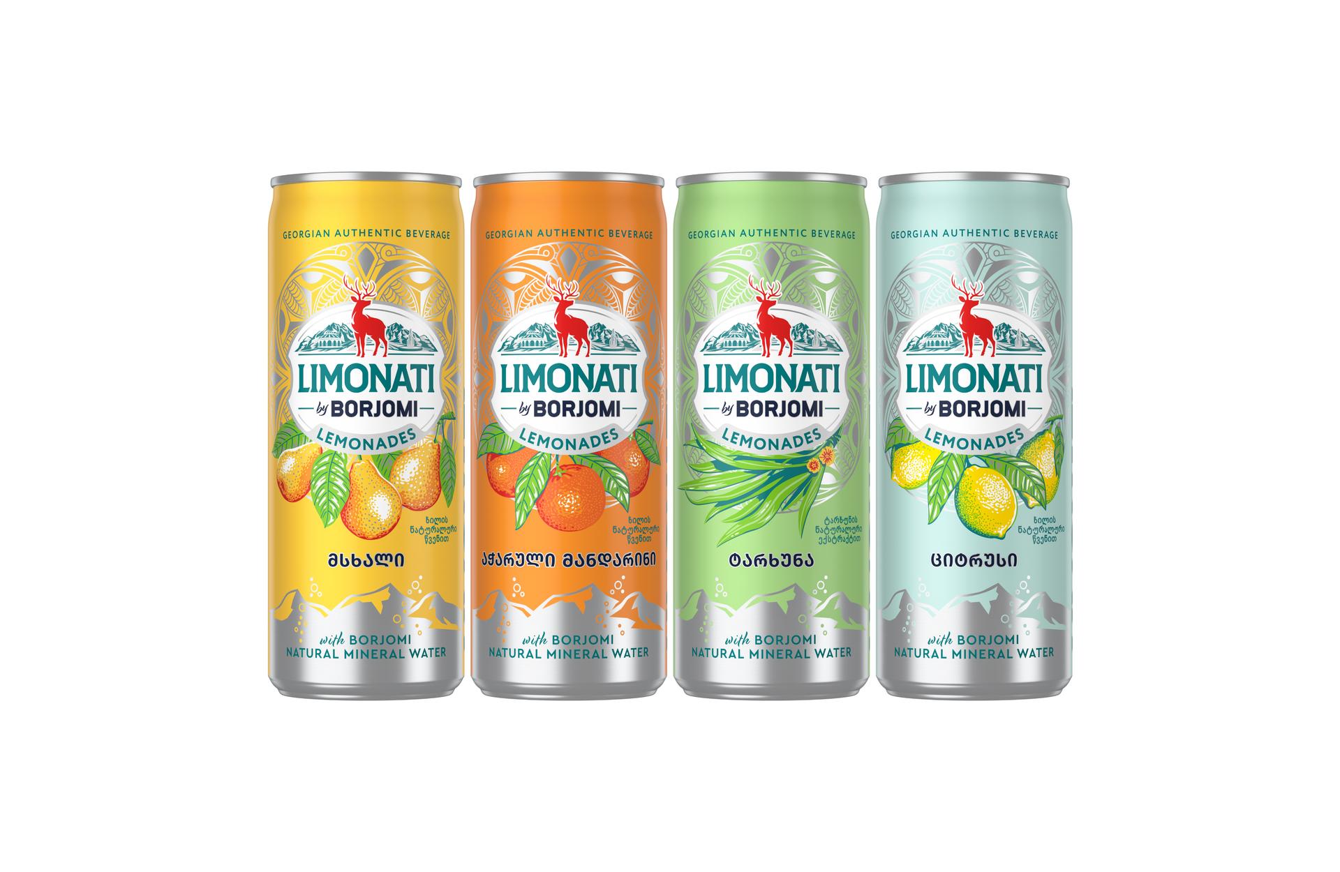 LIMONATI BY BORJOMI - Genuine Georgian Lemonade, Only By Borjomi