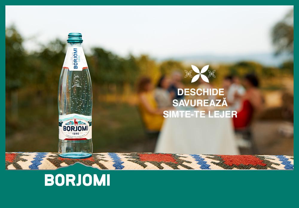 Apa minerală georgiană Borjomi vă invită la o aventură gastronomică