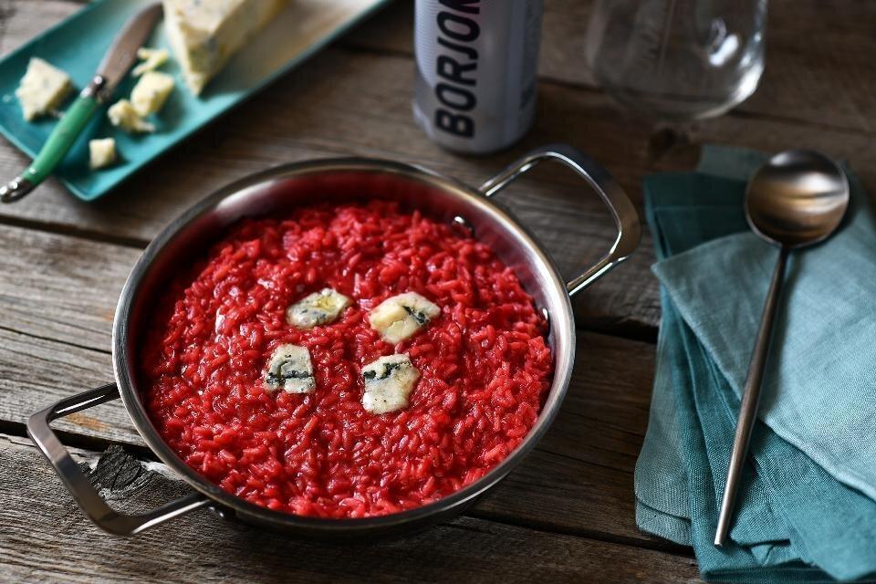 MESSAGE FROM ITALY - BEET RISOTTO