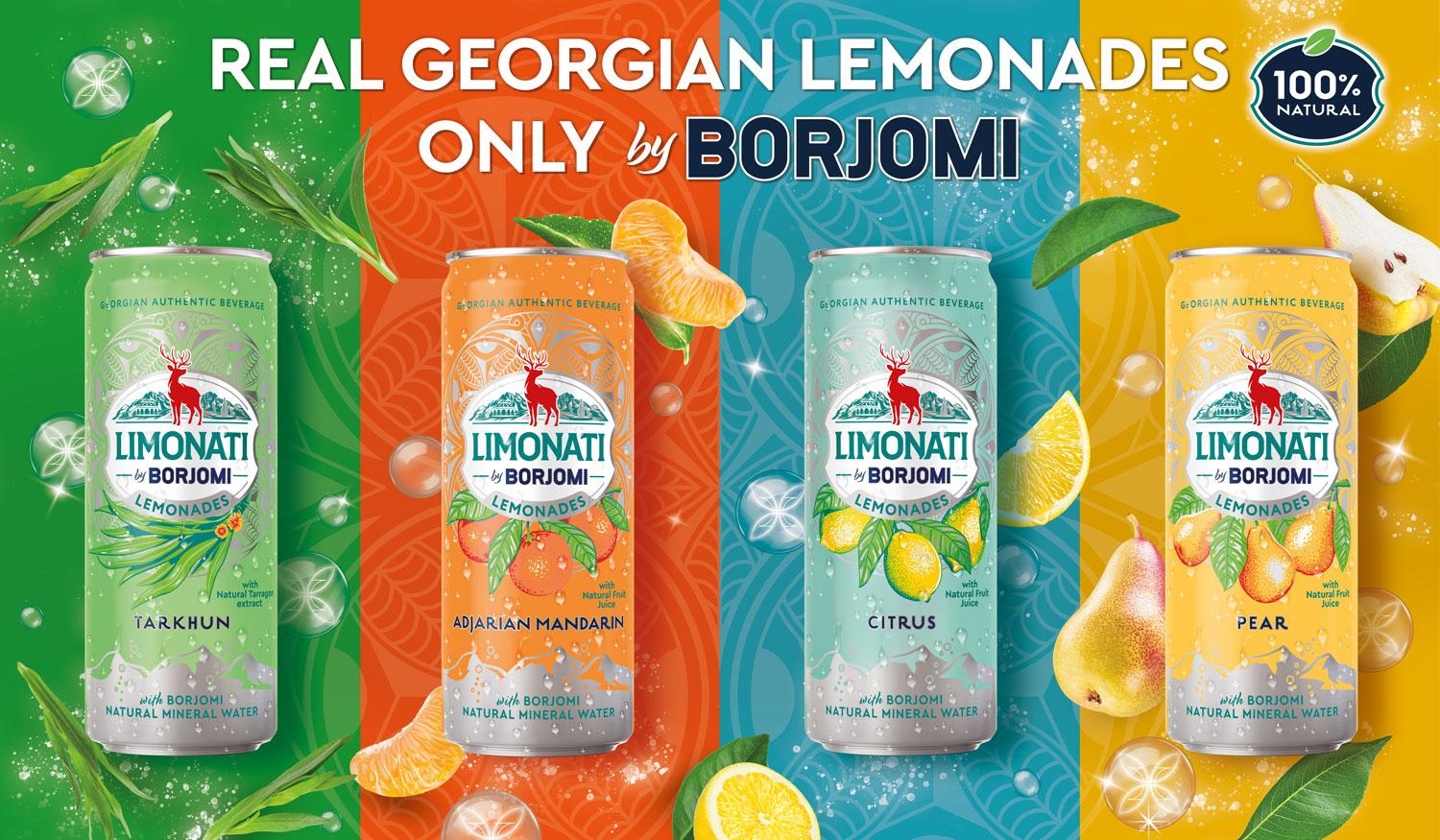 LIMONATI BY BORJOMI - Genuine Georgian Lemonade, Only By Borjomi